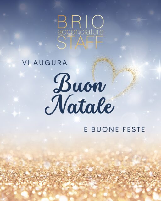 Che questo Natale sia un momento di luce, serenità e piccoli gesti di cura per voi e per chi amate.
Grazie per averci scelto ogni giorno.
Buone Feste da tutto il team BRIOSTAFF ✨